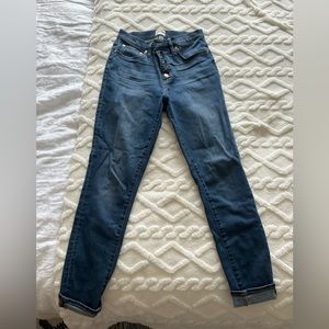 J Crew size 27 jeans 10” toothpick